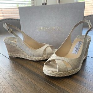 Jimmy Choo Amely Wedge sz 37